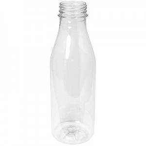 Бутылка круглая без пробки с широким горлом пластик 1 шт 330 мл Россия 17-0330