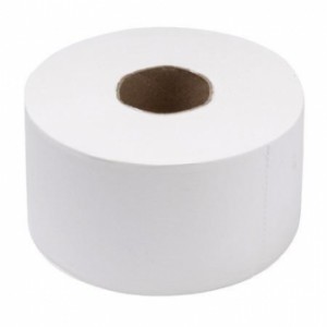 Туалетная бумага рулон 2-сл супербелая НРБ 160 м 12/уп 210213