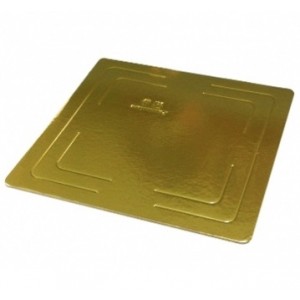 Подложка усилен золото/жемчуг квадрат 300*300 мм (толщ 3,2 мм) 1 шт GWD300*300