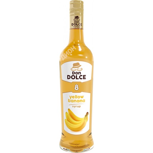 Сироп Don Dolce Желтый банан 0,7 л Россия