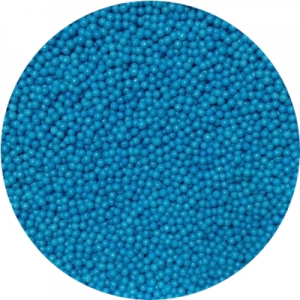 Посыпка сахарная шарики голубые 1 мм 100 гр 19862