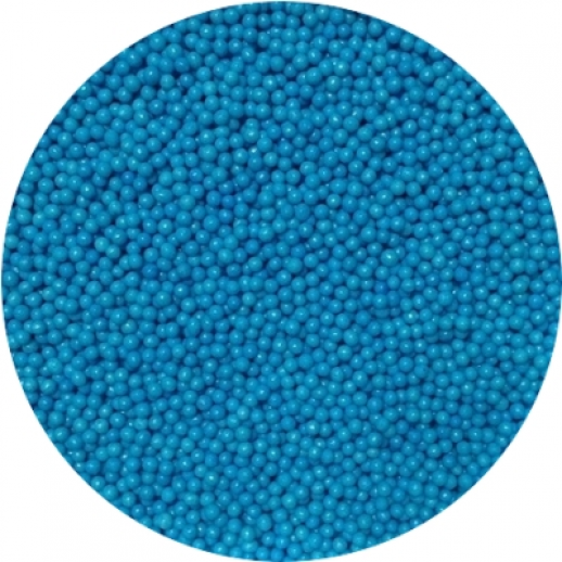 Посыпка сахарная шарики голубые 1 мм 100 гр 19862