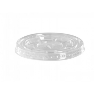 Крышка для стакана плоская с отверстием одноразовая 50 шт 90 мм PET 5315901