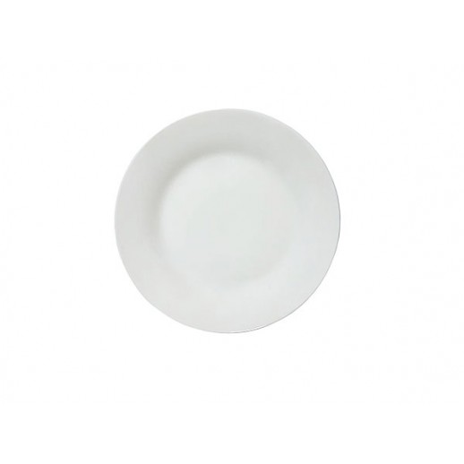 Тарелка плоская круглая белье 1 шт 180 мм Т7-0003
