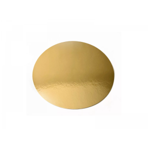 Подложка золото/золото круг 80 мм 0,8 мм 100 шт 56327
