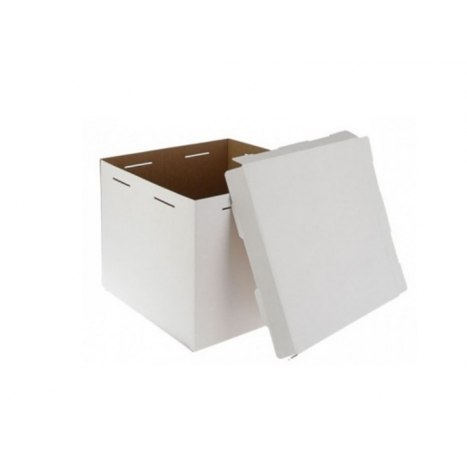 Короб картонный Pasticciere белый 400*400*350 мм EB350