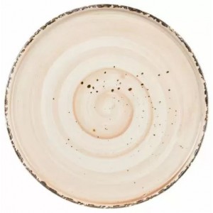 Тарелка круглая PL Fusion Organica Sand фарфор 1 шт 22,5 см Китай 81223086