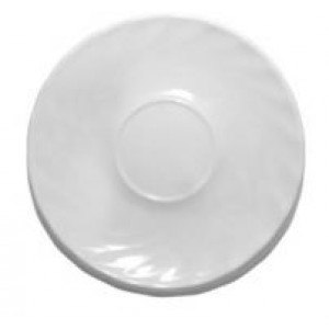 Блюдце круглое Трианон белое стеклокерамика 1 шт 145 мм Франция 14466/D6925