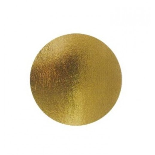 Подложка золото/картон круг №18 0,8 мм 1 шт 64118