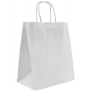 Упаковка пакет бумажный БЕЛЫЙ с ручками ECO BAG 1 шт 220*120*250 мм Россия 119478