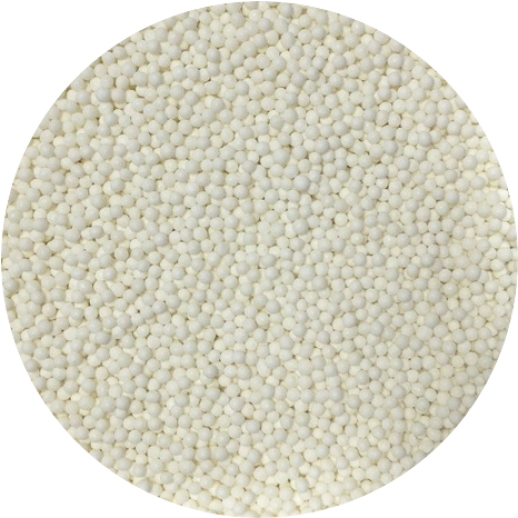 Посыпка сахарная шарики белые 1 мм 100 гр 19855