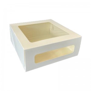 Упаковка для торта Cake Window White 240*240*100 мм Россия 68756