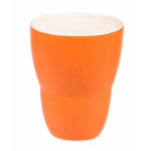 Чашка Бариста Макаронс оранжевая фарфор 1 шт 500 мл Китай 81223316