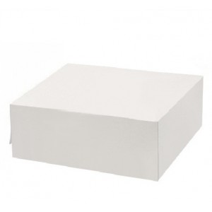 Упаковка для торта белая 255*255*120 мм КТ120 (малая)