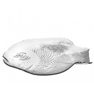 Тарелка Рыба/марине стекло 1 шт 250*360 мм 10258