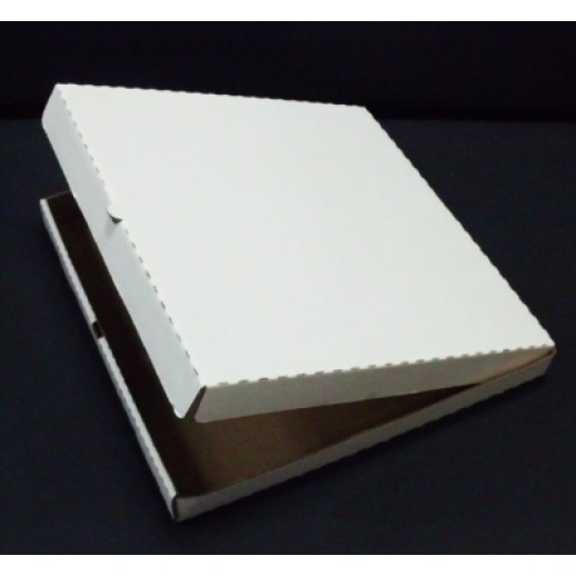 Коробка для пиццы белая картон 1 шт 310*310*40 мм Россия 22-2015