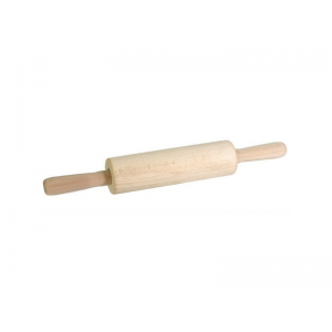 Скалка с вращающимися ручками бамбук 1 шт 210*45 мм 2204