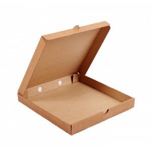 Коробка для пиццы бурая картон 1 шт 320*320*40 мм Россия 22-20230