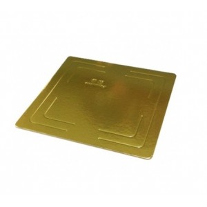 Подложка усилен золото/жемчуг квадрат 260*260 мм (толщ 3,2 мм) 1 шт GWD260*260