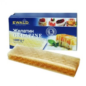 Желатин листовой EWALD 1000 гр 120 блум 2583