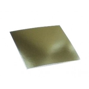 Подложка усилен золото/жемчуг квадрат 220*220 мм (толщ 1,5 мм) 1 шт GWD220*220