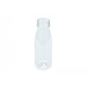 Бутылка круглая без пробки с широким горлом пластик 1 шт 200 мл Россия 17-0320