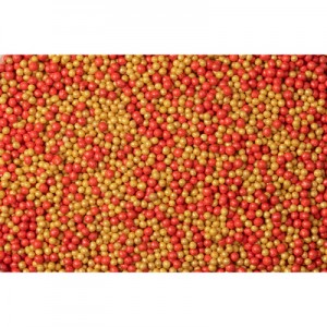 Посыпка сахарная шарики красный/желтый 100 гр 93428