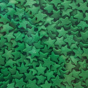 Посыпка Звезды зеленые 250 гр 63063