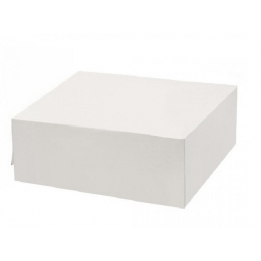 Упаковка для торта белая 255*255*120 мм КТ120 (малая)