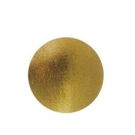 Подложка золото/картон круг №12 0,8 мм 1 шт 64163