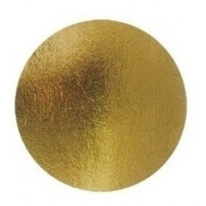 Подложка золото/картон круг №28 0,8 мм 1 шт 64173