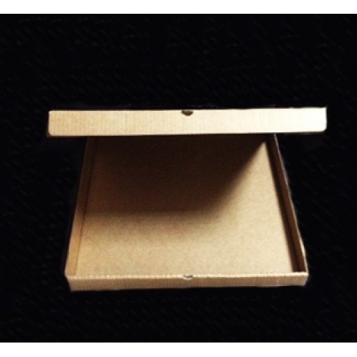Коробка для пиццы крафт картон 1 шт 420*420*40 мм Россия 22-2101