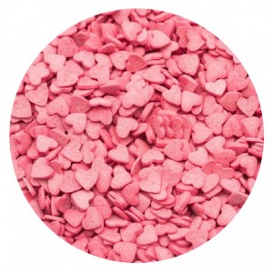 Посыпка Сердечки розовые 100 гр 16090