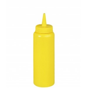 Соусник желтый пластик 1 шт 250 гр 17421