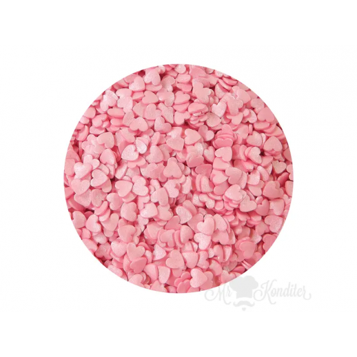 Посыпка Сердечки розовые 100 гр 16090