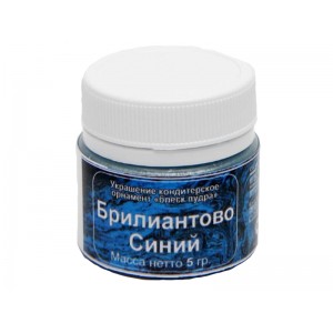 Кандурин бриллиантово-синий 1 шт 5 гр 81307