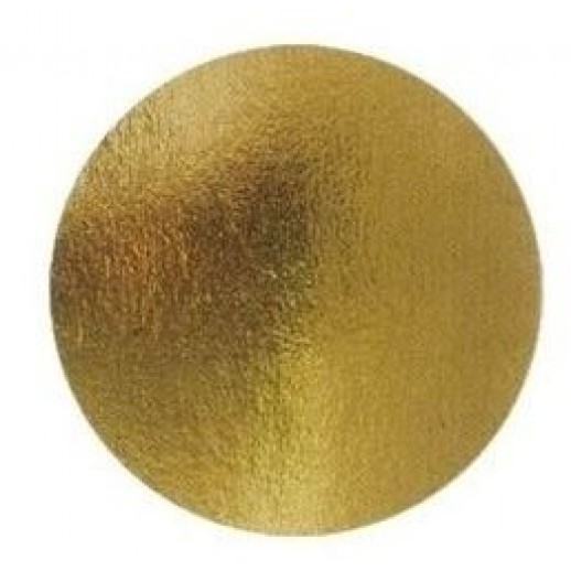 Подложка золото/картон круг №10 0,8 мм 1 шт 64175