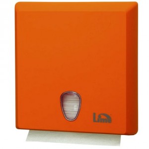 Диспенсер для Z полотенец Lime Color оранжевый металлик 1 шт Италия 70610EAS