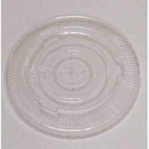 Крышка для стакана плоская с отверстием одноразовая 50 шт 92 мм PET 5315901