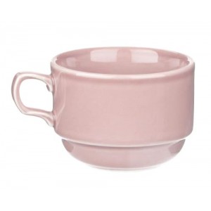 Чашка чайная Браво АКВАРЕЛЬ розовая 1 шт 250 мл Принц несорт ИЧШ 30.250